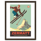 Ski Jump on Zermatt, Switzerland thumbnail