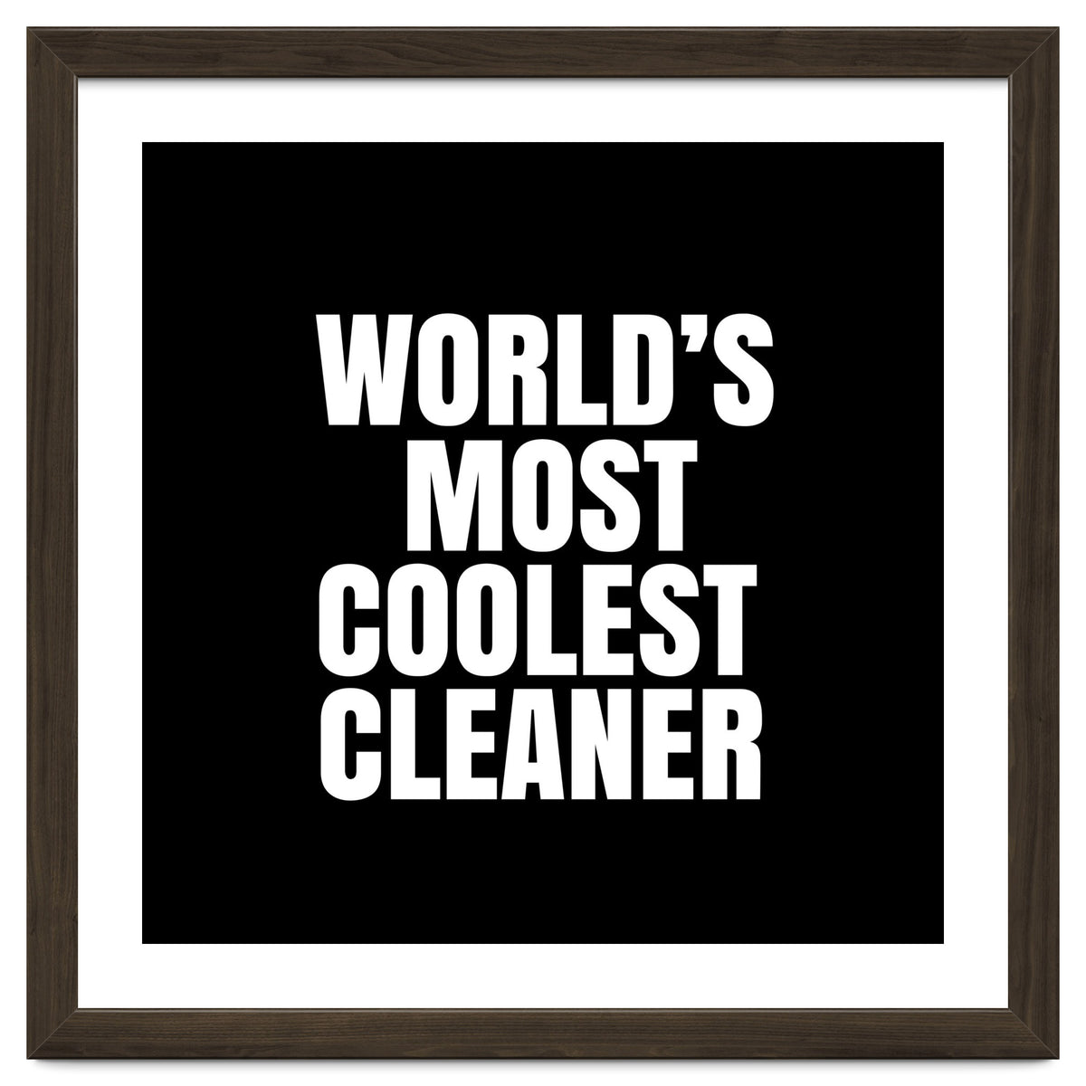 World's most coolest cleaner