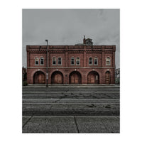 Central Fire Hall No 1 Color Version (Print Only)