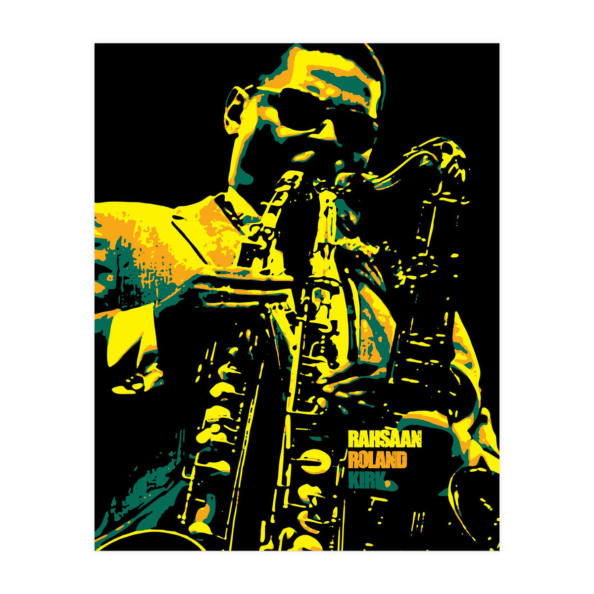 Rahsaan Roland Kirk v3 (Print Only)