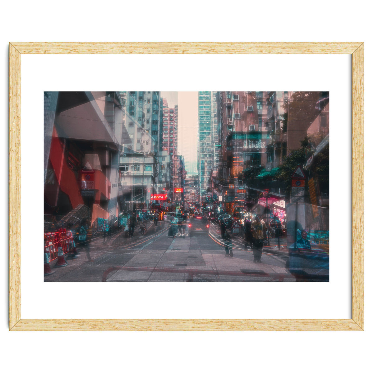 Street Photography - Double Exposure Sai Ying Pung