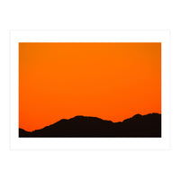 Sunset over the Mountains of Eilat I (Print Only)