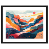 Abstract Mountain Landscape Art thumbnail