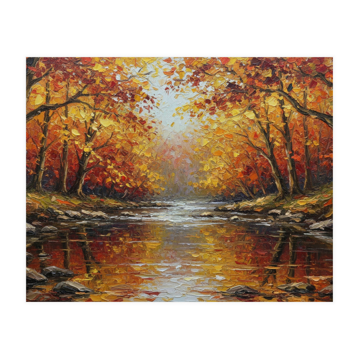 Golden Autumn Creek (Print Only)