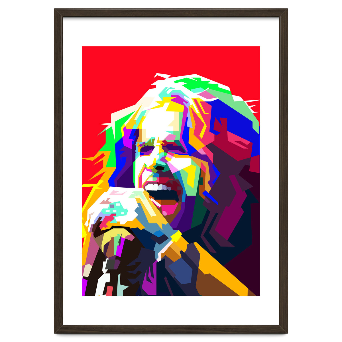 Steven Tyler Aerosmith Singer Classic Rock WPAP Style Illustration Trending Now