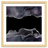 Black & Silver Glitter Agate Texture 03 thumbnail
