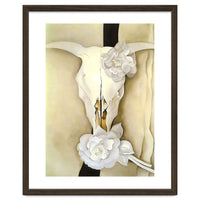 Georgia O’Keeffe – Cow’s Skull with Calico Roses (1931) | Iconic Southwestern Still Life with Desert Symbolism