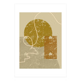 Geometric Composition with an Organic Touch (Print Only) thumbnail