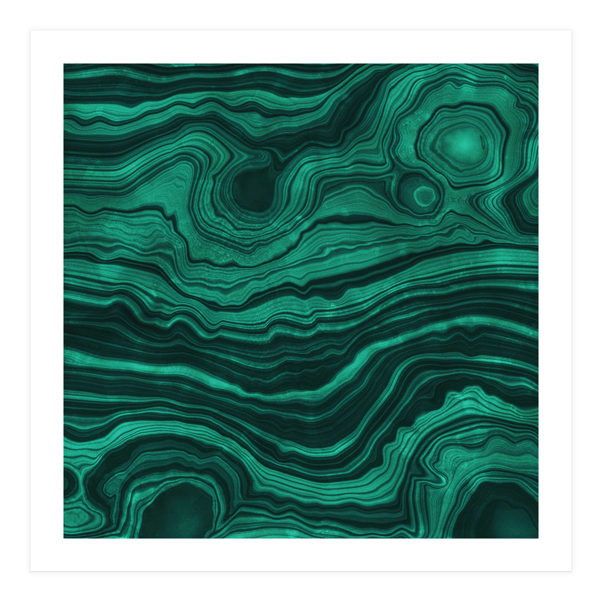 Malachite Texture 01 (Print Only)