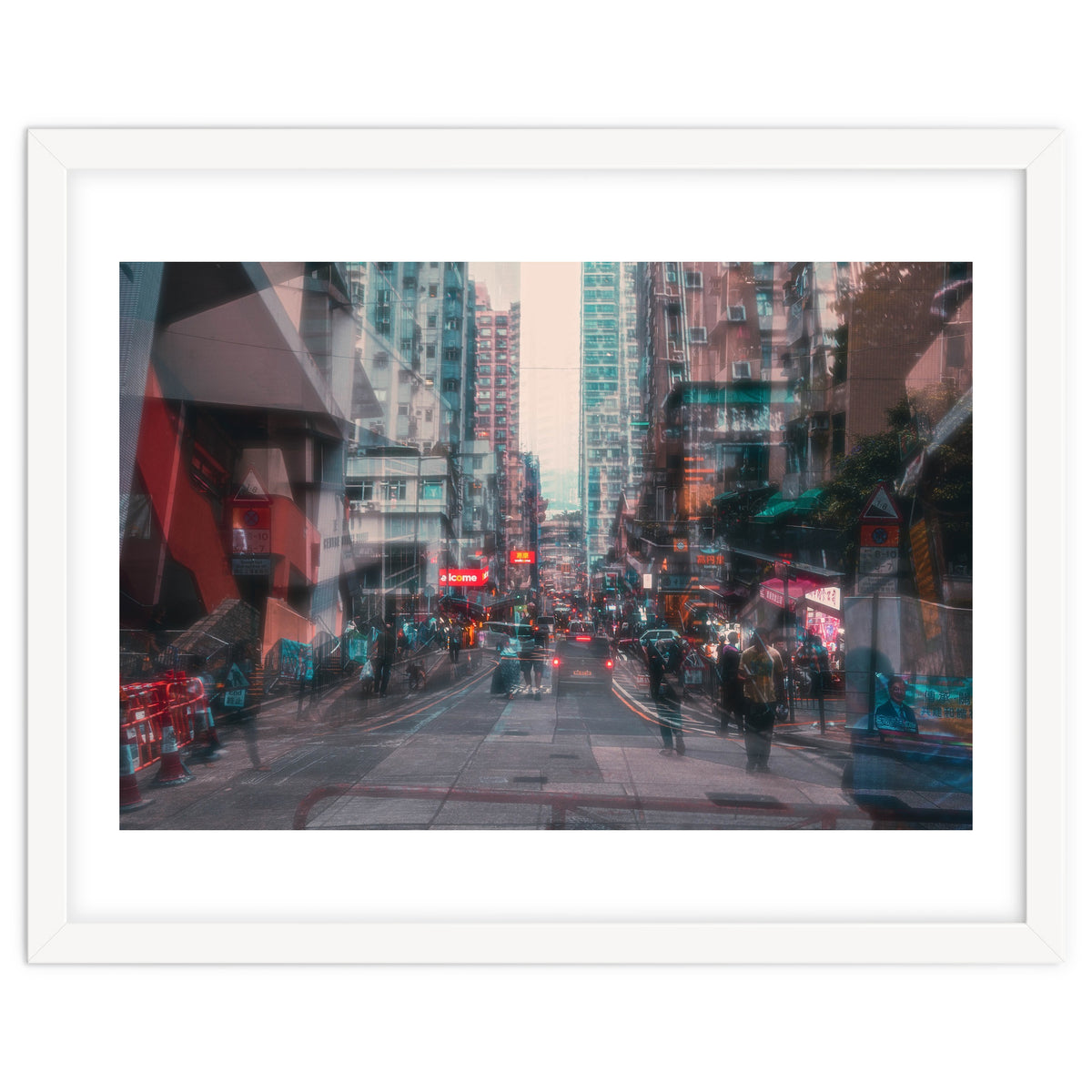 Street Photography - Double Exposure Sai Ying Pung