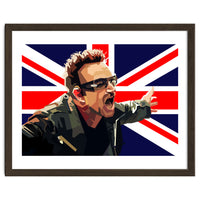 Bono U2 English Singer Rock Band