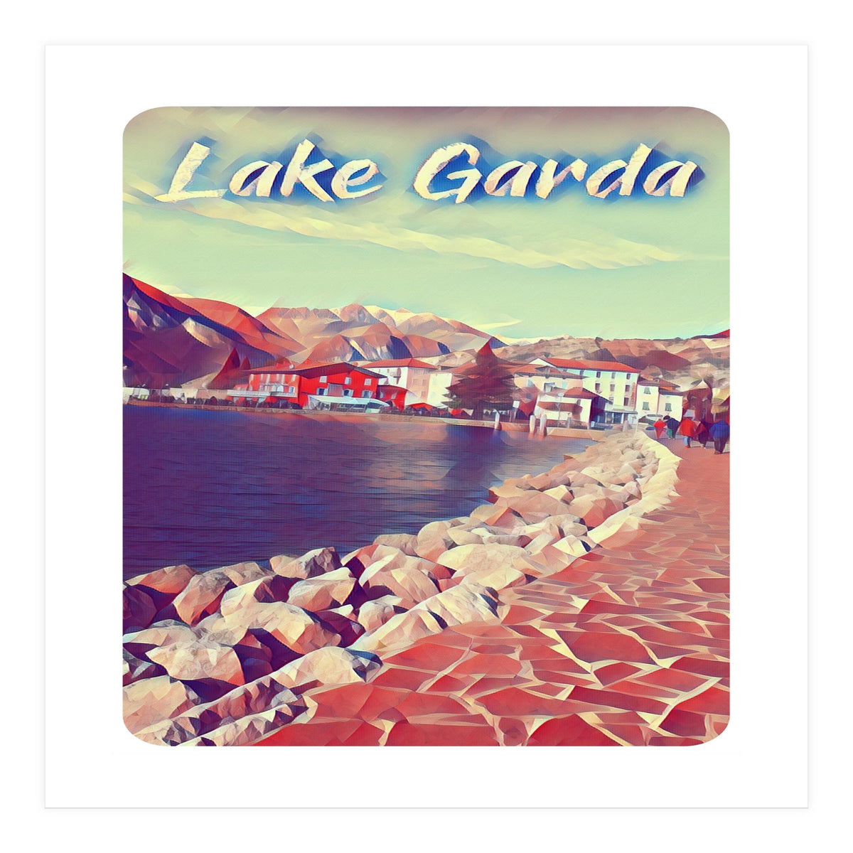 Lago Di Garda (Print Only)