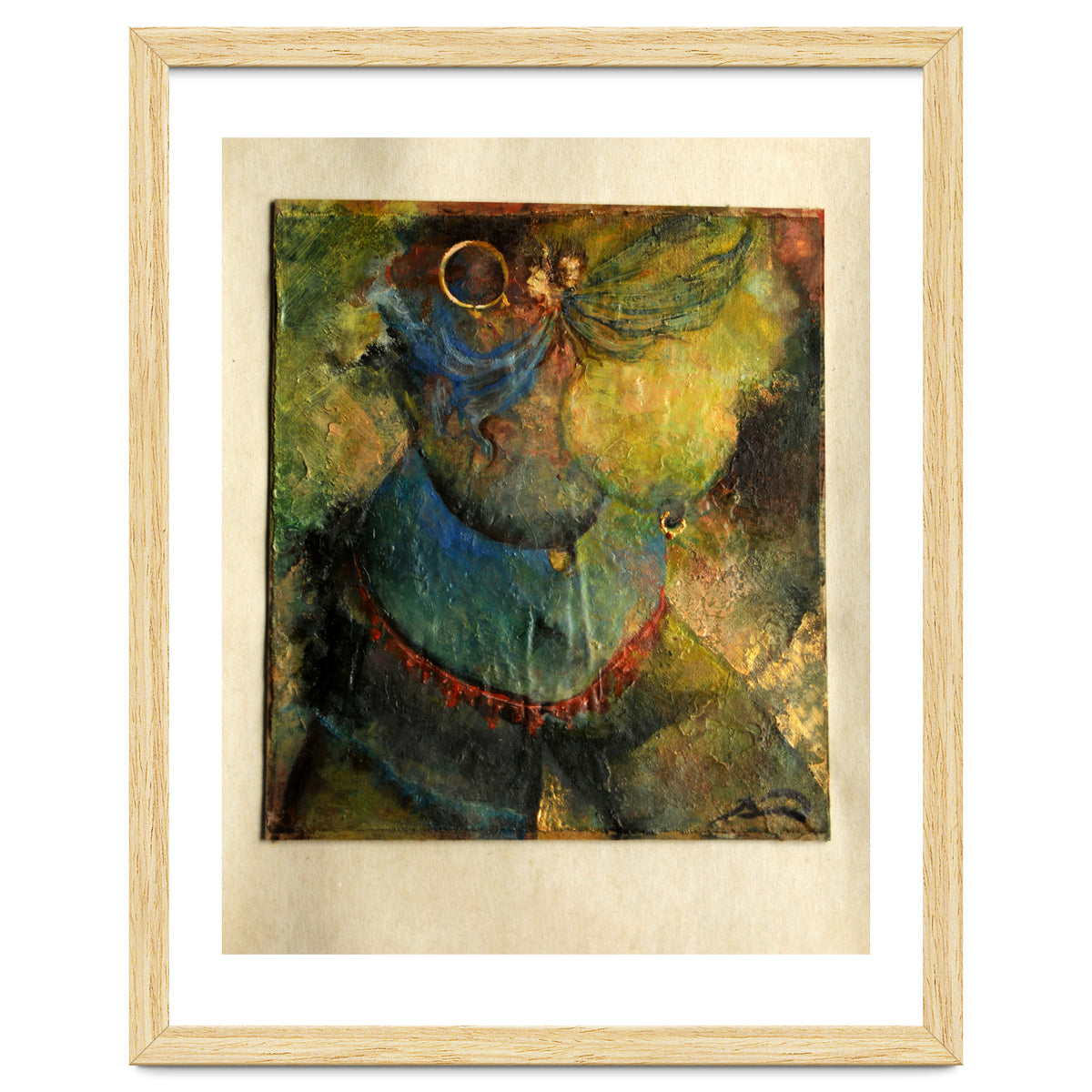 Angels.acryl.25x23cm