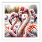 Watercolor Flamingos thumbnail