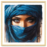 Blue Eyes Tuareg Woman Portrait thumbnail