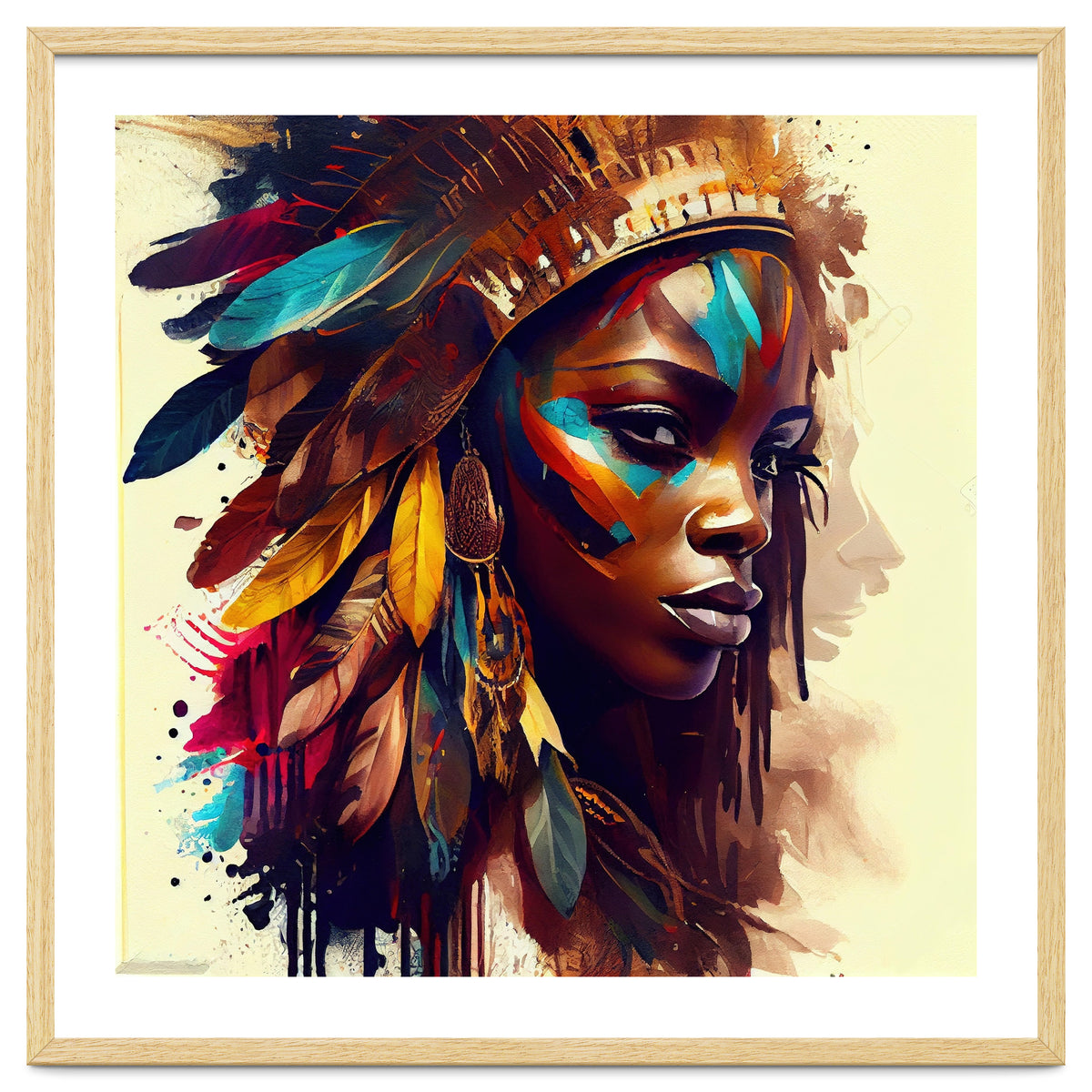 Powerful African Warrior Woman #5