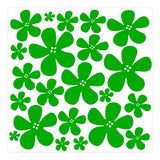 Green Flowers Pattern (Print Only) thumbnail