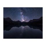 Starlit Reflection: Milky Way Over Mountain Lake (Print Only) thumbnail