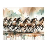 Running Horses Panorama (Print Only) thumbnail