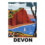 Devon County, England (Print Only) thumbnail