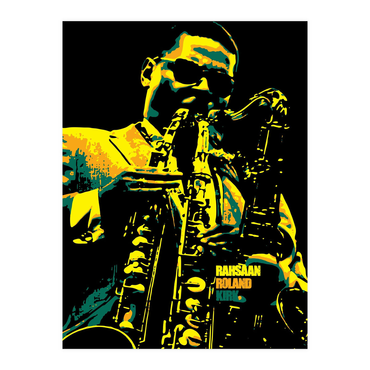 Rahsaan Roland Kirk v3 (Print Only)