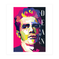 James Dean 60s Hollywood Movies Pop Art Wpap (Print Only)