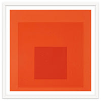 JOSEF ALBERS - HOMAGE TO THE SQUARE RED