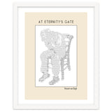 At Eternity’s Gate Vincent Van Gogh – Ascii Art thumbnail