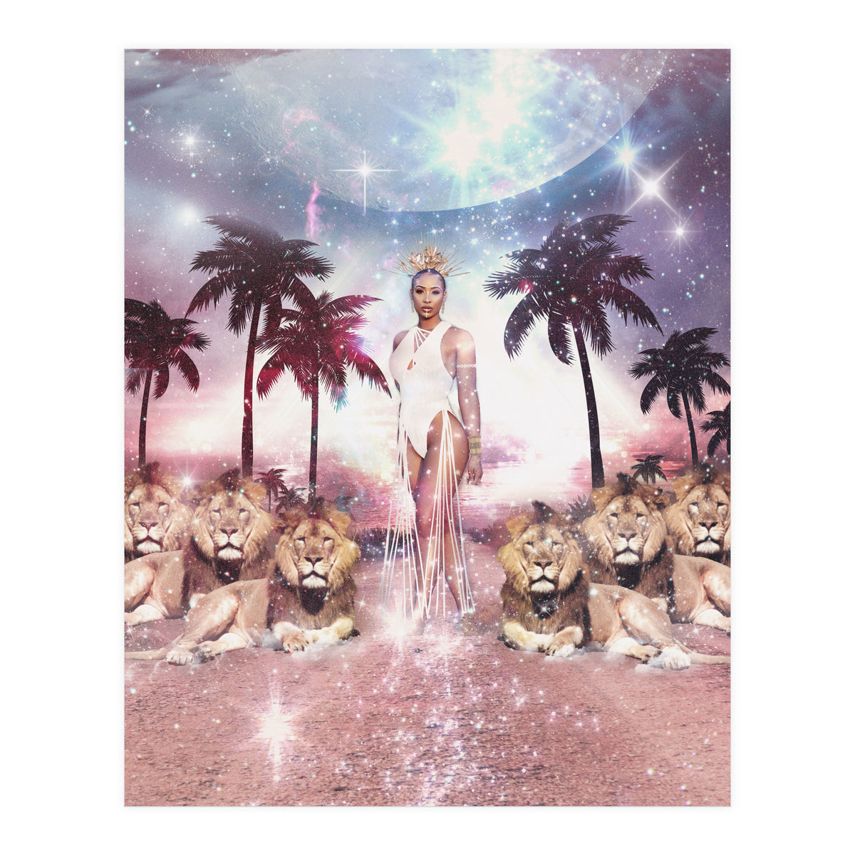 Malika - Spirit Of A Warrior Princess (Print Only)