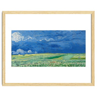 Wheatfield under Thunderclouds. Date: July 1890, Auvers-sur-Oise. Dimensions: 50.4 cm x 101.3 cm,...