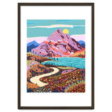 Alice In Wonder Valley, Nature Landscape Floral Positivity Meadow, Mountains Travel Pastel Bohemian Eclectic Spring, River Hope Vintage Good Vibes thumbnail