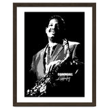 Cannonball Adderley American Jazz Saxophonist in Grayscale thumbnail