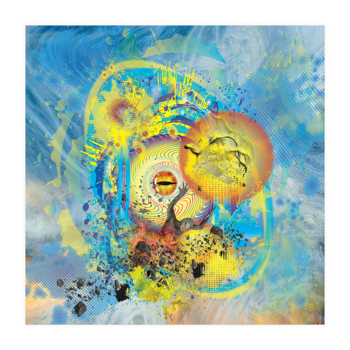 Alien Extraterrestrial Galaxy (Print Only)