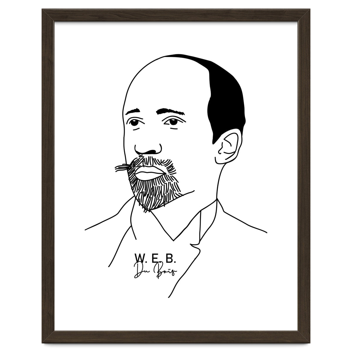 W. E. B. Du Bois Pan-Africanist Civil Rights Activist.