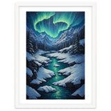 Ethereal Northern Lights: Arctic Winter Valley thumbnail