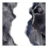 Black & Silver Glitter Agate Texture 05 (Print Only) thumbnail