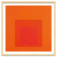 JOSEF ALBERS - HOMAGE TO THE SQUARE RED