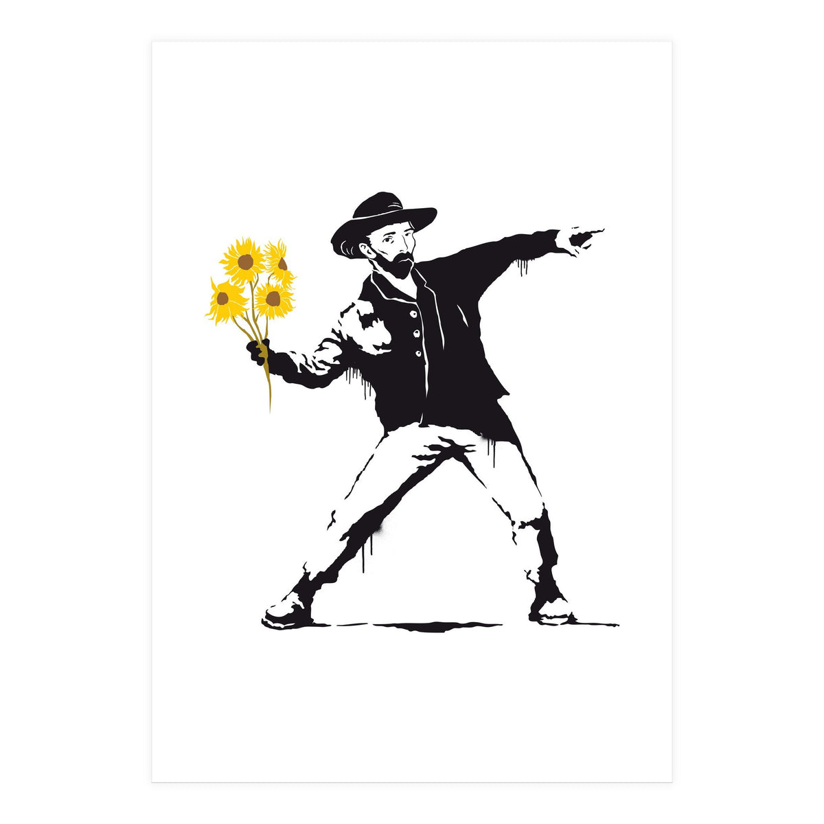 Vincent Sunflowers (Print Only)