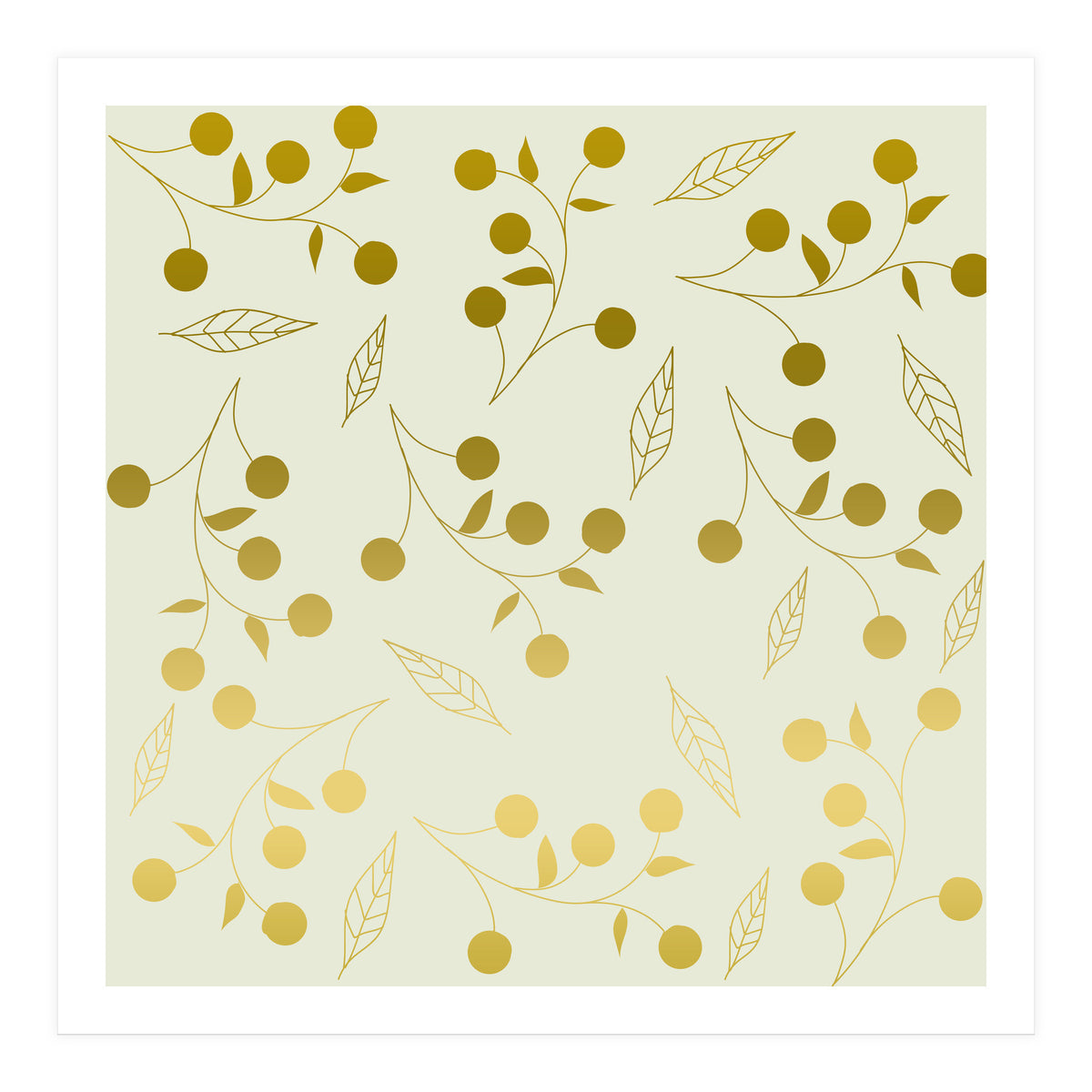 Golden Blossom (Print Only)