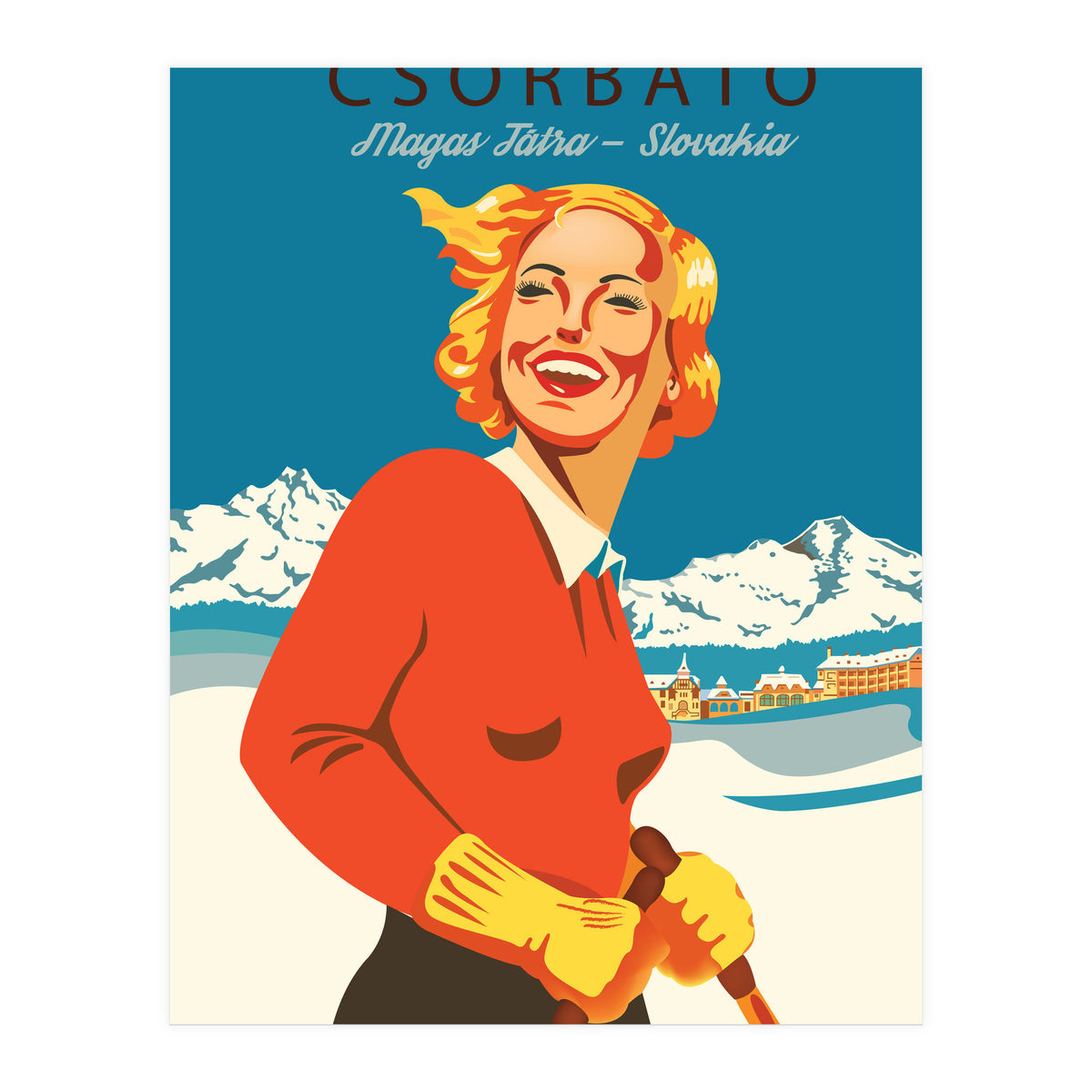 Csorbató, Slovakia (Print Only)