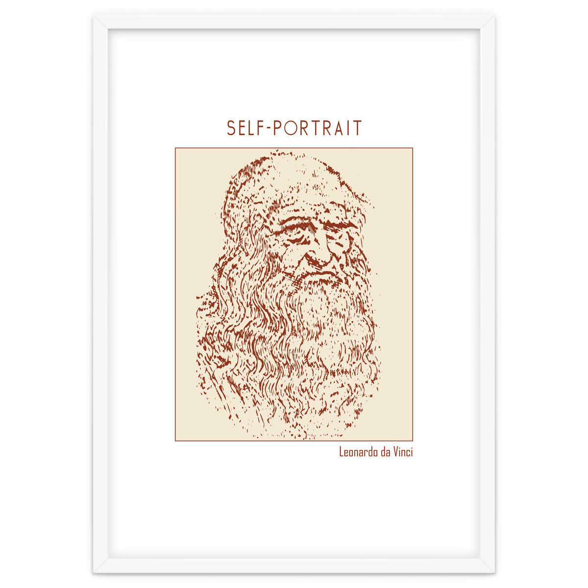 Self Portrait – Leonardo Da Vinci