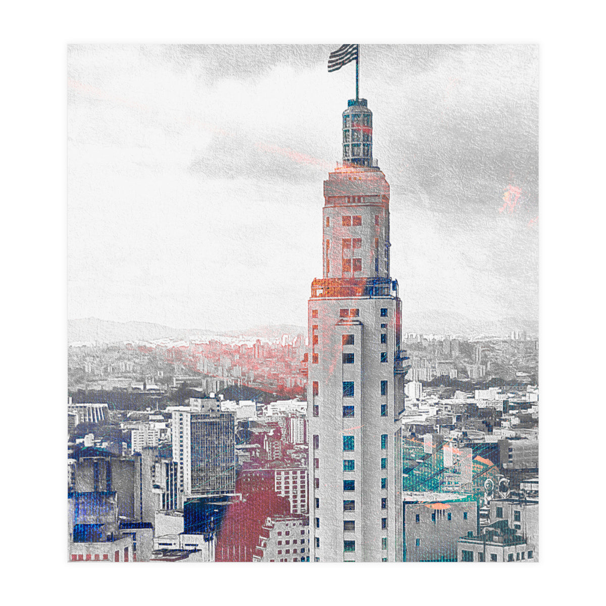 Sp in the sky  II (Print Only)