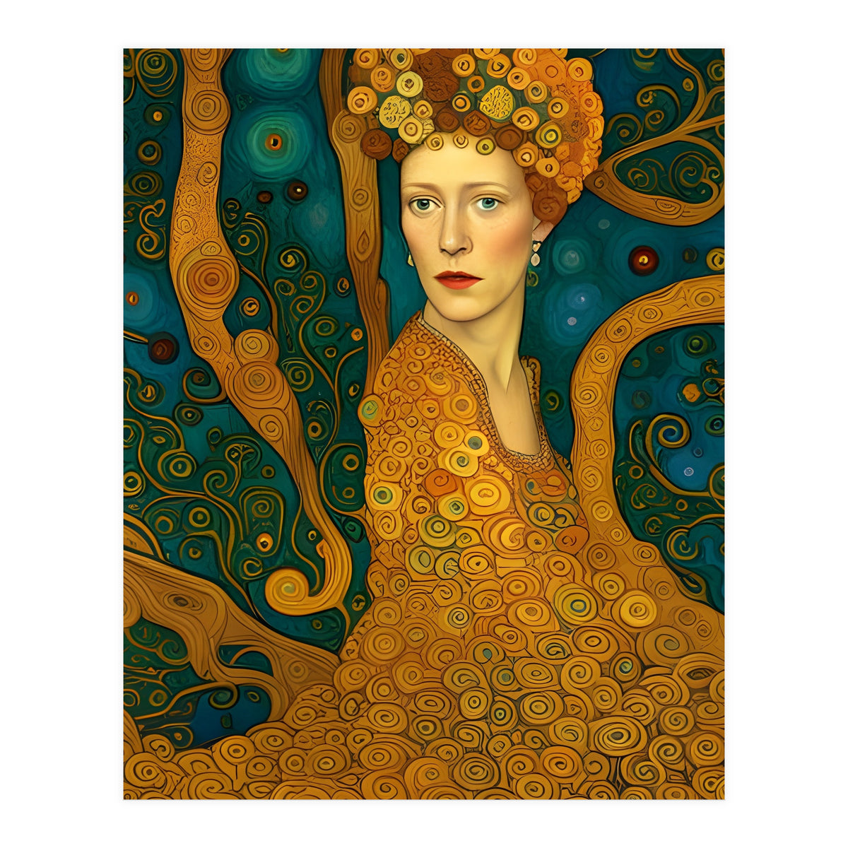 Artificial Masterworks - Klimt van Gogh (Print Only)
