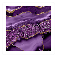 Agate Glitter Ocean Texture 02 (Print Only)