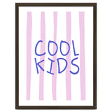 Cool Kids Club, Fun Playful Quote Print for Kids Room and Playroom Decor thumbnail