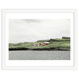 Red house on the shore - Iceland thumbnail
