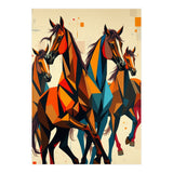 Abstract Horse Modern (Print Only) thumbnail