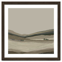 Muted Landscape oil painting