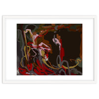 Abstract Fluidity oil painting