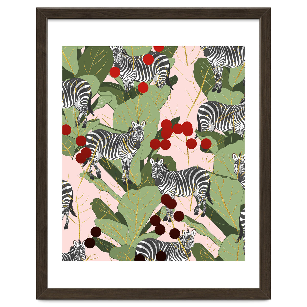 Zebra Harem #society6 #decor #buyart